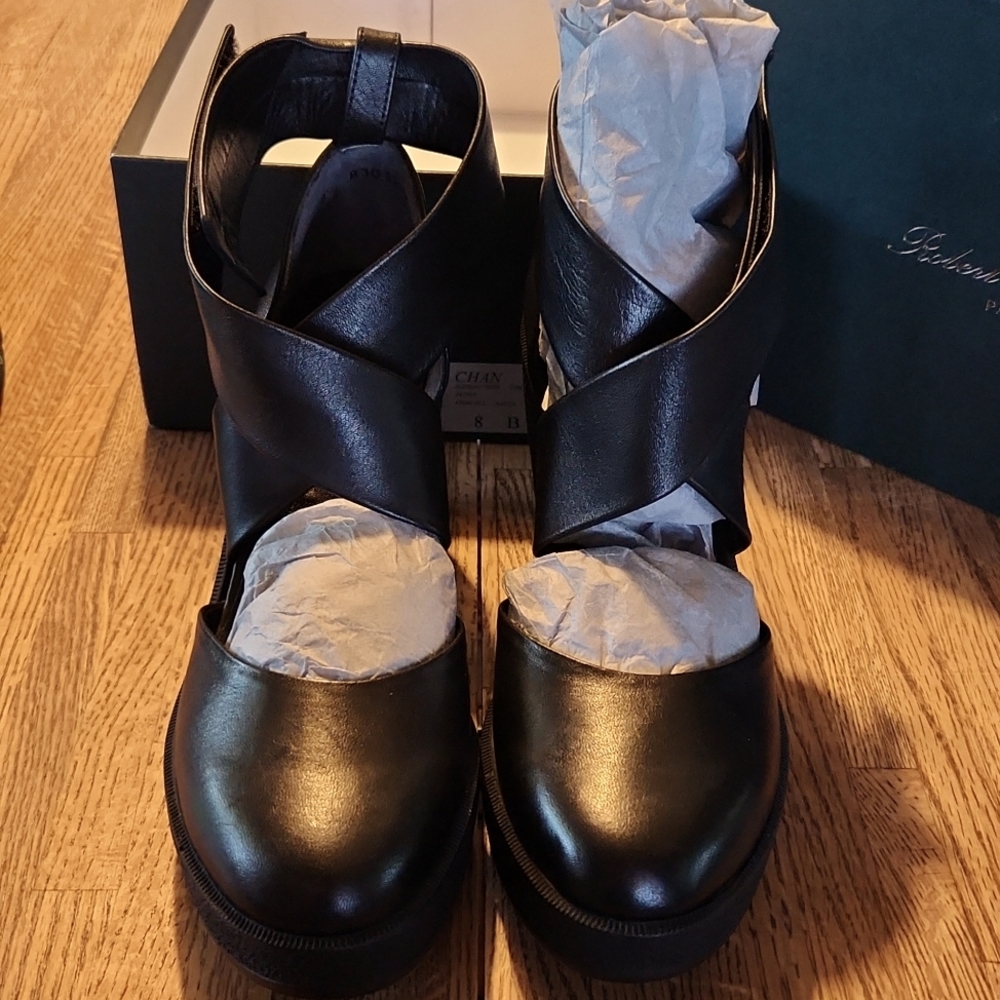 Robert Clergerie Shoes with Storage Bag and Box NWOT